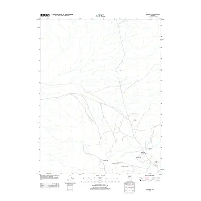 2011 Map of Rawhide, 2011 Print