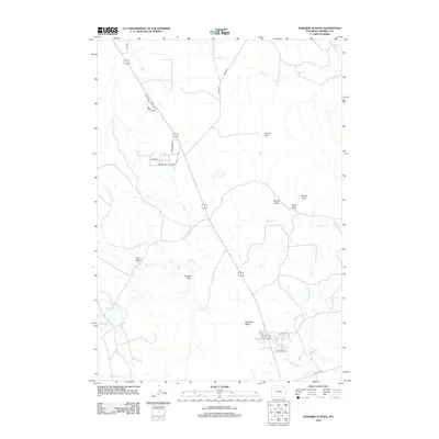 2012 Map of Rawhide School, 2012 Print