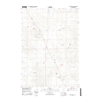 2015 Map of Rawhide School, 2015 Print