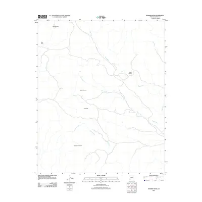 2011 Map of Rawhide Wash, 2011 Print