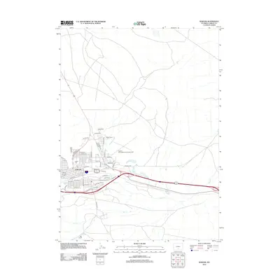 2012 Map of Rawlins, 2012 Print
