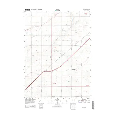 2013 Map of Rawson, 2013 Print
