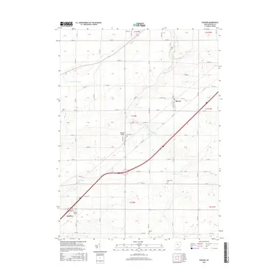 2016 Map of Rawson, 2016 Print