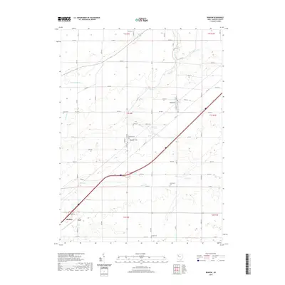 2019 Map of Rawson, 2019 Print