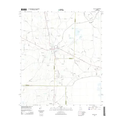 2014 Map of Ray City, 2014 Print