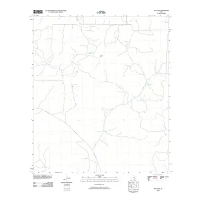 2010 Map of Ray Lake, 2010 Print