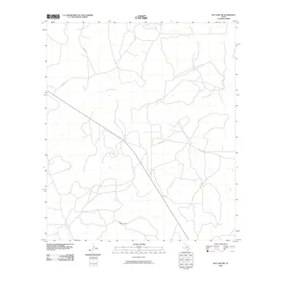 2010 Map of Ray Lake NW, 2010 Print