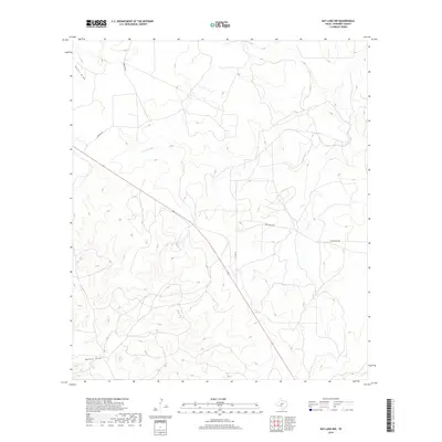 2019 Map of Ray Lake NW, 2019 Print