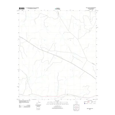 2012 Map of Ray Lake SE, 2012 Print