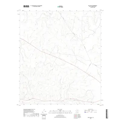 2019 Map of Ray Lake SE, 2019 Print