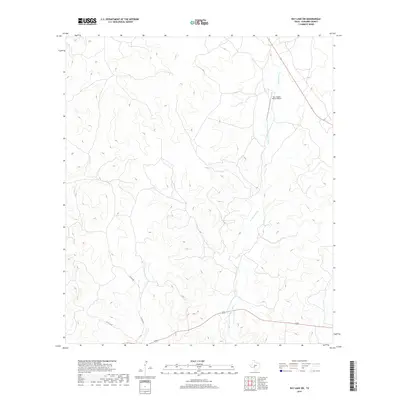 2019 Map of Ray Lake SW, 2019 Print
