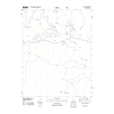 2011 Map of Ray Mesa, 2011 Print