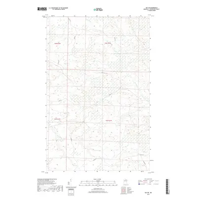 2019 Map of Ray SW, 2019 Print