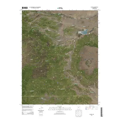 2013 Map of Rayado, 2013 Print