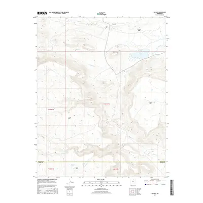 2017 Map of Rayado, 2017 Print