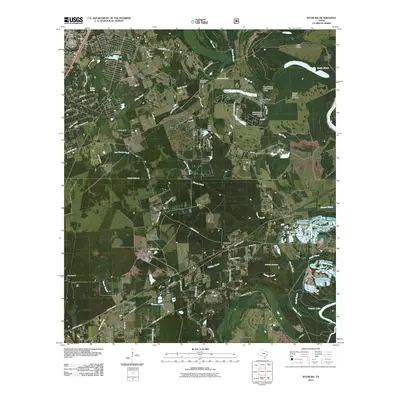 2010 Map of Rayburn, 2010 Print