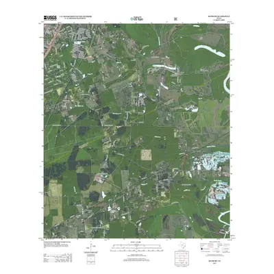 2013 Map of Rayburn, 2013 Print