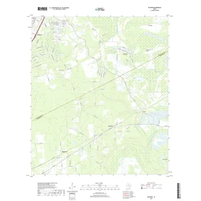 2019 Map of Rayburn, 2019 Print