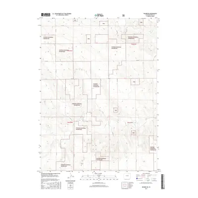 2016 Map of Raymer NE, 2016 Print