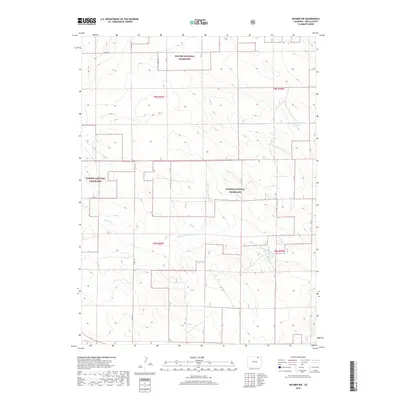 2019 Map of Raymer NW, 2019 Print