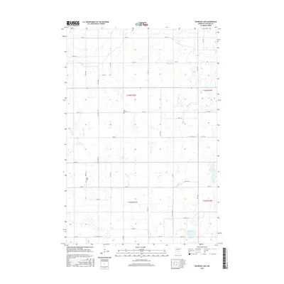 2016 Map of Raymond Lake, 2016 Print