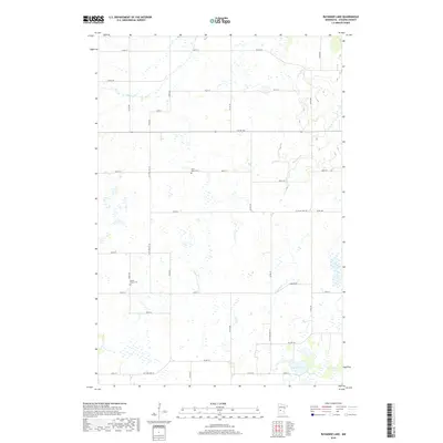 2019 Map of Raymond Lake, 2019 Print