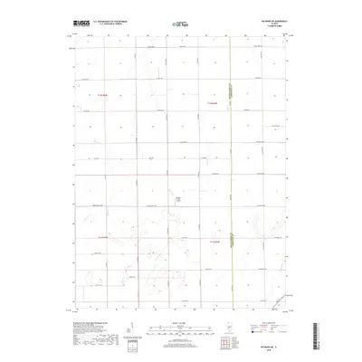 2018 Map of Raymond NE, 2018 Print