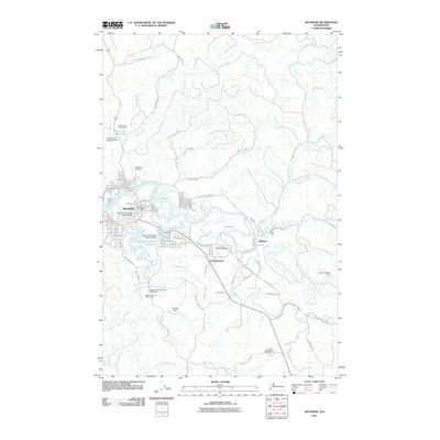 2011 Map of Raymond, 2011 Print