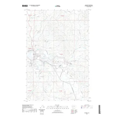 2020 Map of Raymond, 2020 Print