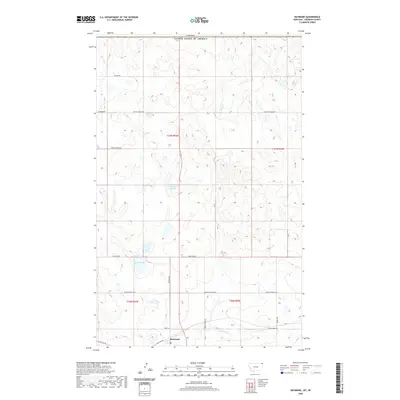 2020 Map of Raymond, 2020 Print