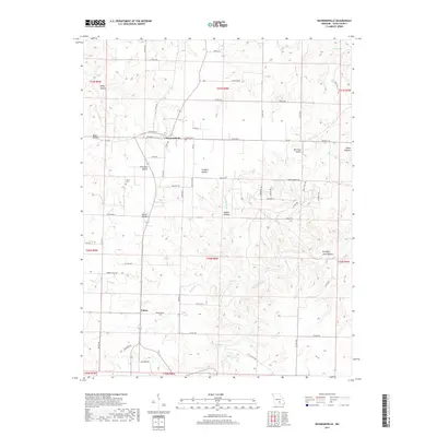 2017 Map of Raymondville, 2017 Print