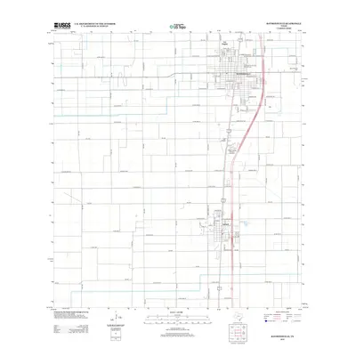 2013 Map of Raymondville, 2013 Print