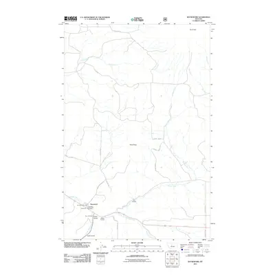 2011 Map of Raynesford, 2011 Print