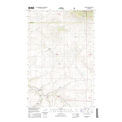 2017 Map of Raynesford, 2017 Print