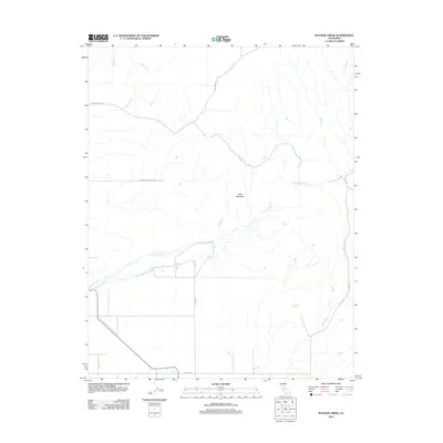 2012 Map of Raynor Creek, 2012 Print