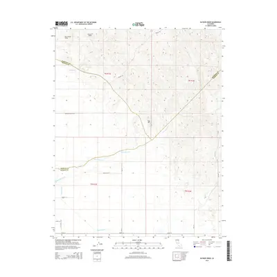2015 Map of Raynor Creek, 2015 Print