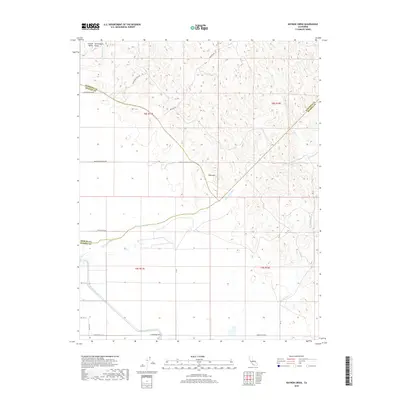 2018 Map of Raynor Creek, 2018 Print