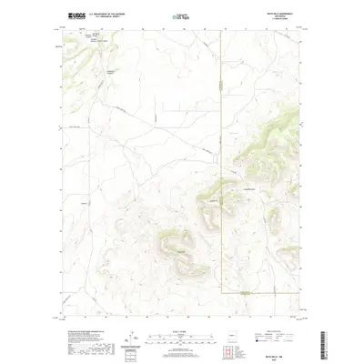 2020 Map of Rayo Hills, 2020 Print