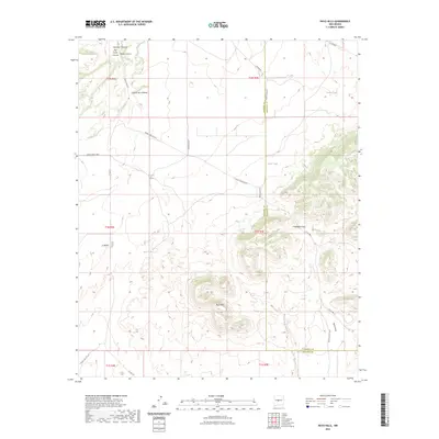 2023 Map of Rayo Hills, 2023 Print