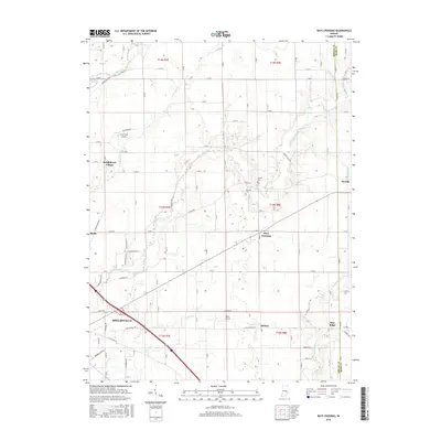 2016 Map of Rays Crossing, 2016 Print