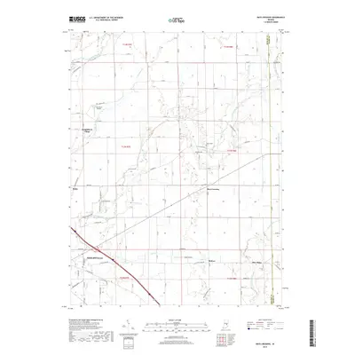 2019 Map of Rays Crossing, 2019 Print
