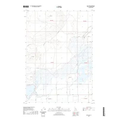 2020 Map of Rays Lake, 2020 Print