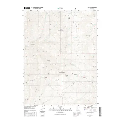 2014 Map of Rays Valley, 2014 Print