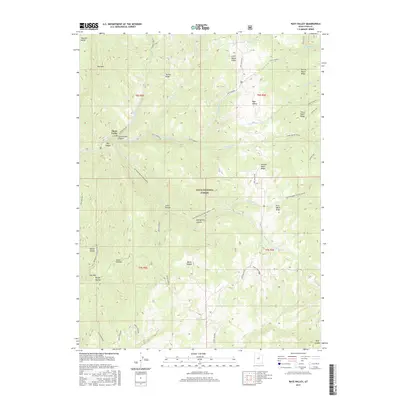 2017 Map of Rays Valley, 2017 Print