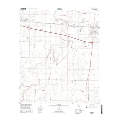 2015 Map of Rayville, 2015 Print