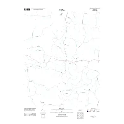 2013 Map of Raywick, 2013 Print