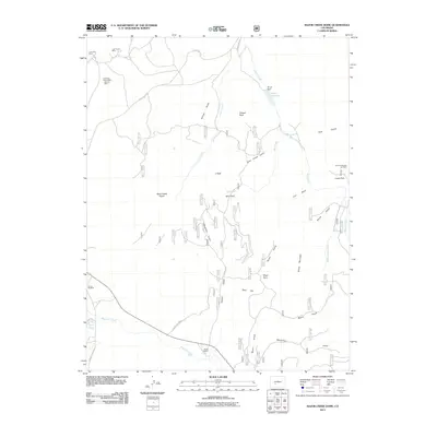 2011 Map of Razor Creek Dome, 2011 Print