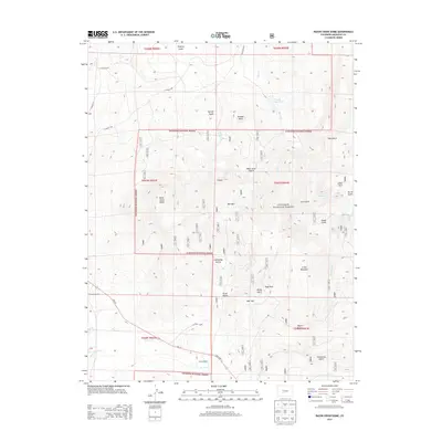 2013 Map of Razor Creek Dome, 2013 Print