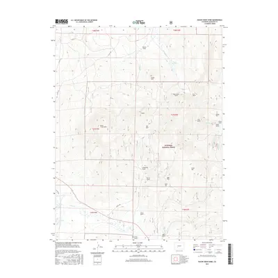 2016 Map of Razor Creek Dome, 2016 Print