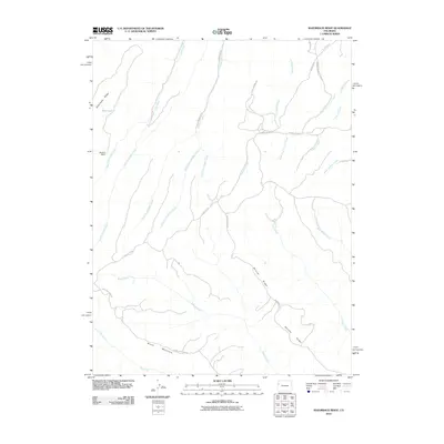 2010 Map of Razorback Ridge, 2010 Print